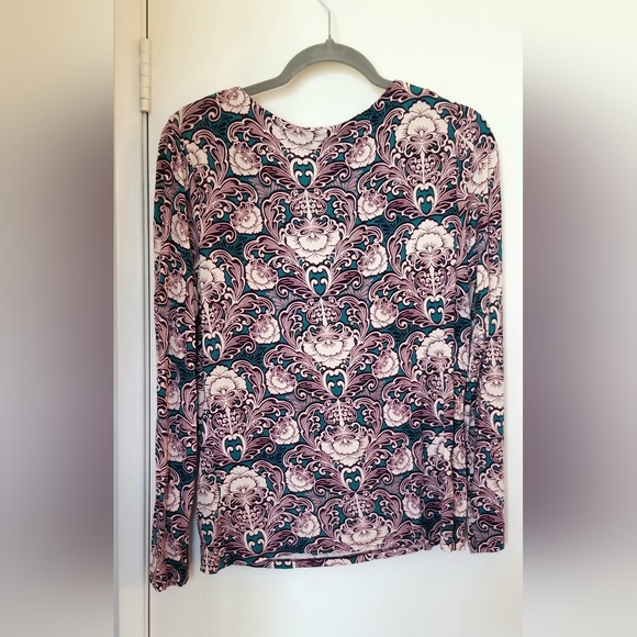 Talbots long sleeve stretch top - Picture 2 of 2